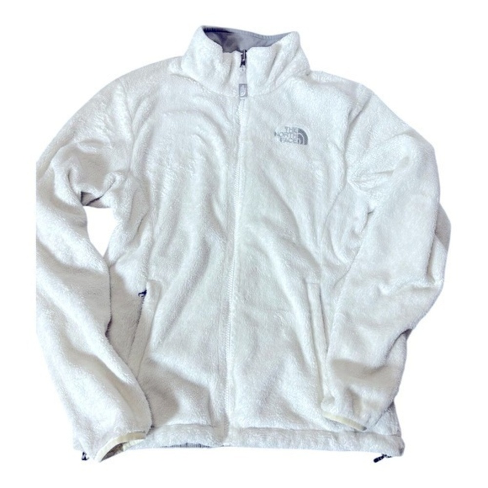 North Face Apex Womens XS White Softshell Full Zip Jacket Woman XS
